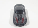 2009 Hot Wheels Dream Garage 2005 Dodge Viper Coupe Metallic Dark Gray Die Cast Toy Car Vehicle