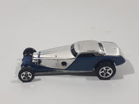 2016 Hot Wheels HW Showroom Hi-Roller Chrome and Blue Die Cast Toy Car Vehicle