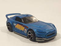 2012 Hot Wheels Super Treasure Hunt Honda S2000 AEM Blue Die Cast Toy Car Vehicle