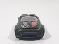 2012 Hot Wheels Track Stars Scorcher Dark Olive Green Die Cast Toy Car Vehicle