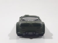 2012 Hot Wheels Track Stars Scorcher Dark Olive Green Die Cast Toy Car Vehicle