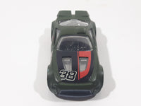 2012 Hot Wheels Track Stars Scorcher Dark Olive Green Die Cast Toy Car Vehicle