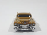 2009 Hot Wheels Custom '53 Cadillac Gold Die Cast Toy Car Vehicle