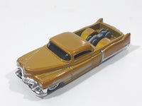 2009 Hot Wheels Custom '53 Cadillac Gold Die Cast Toy Car Vehicle