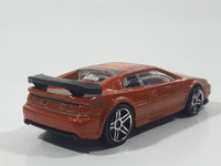 2013 Hot Wheels World Race Lotus Esprit Metallic Brown Orange Die Cast Toy Car Vehicle