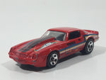 2012 Hot Wheels '81 Camaro Red Die Cast Toy Car Vehicle