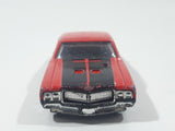 2009 Hot Wheels '70 Buick GSX Red Die Cast Toy Car Vehicle