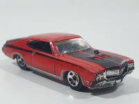 2009 Hot Wheels '70 Buick GSX Red Die Cast Toy Car Vehicle