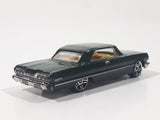 2011 Hot Wheels '63 Chevy Impala Dark Green Die Cast Toy Car Vehicle