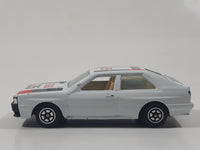 Yatming Audi Quattro Racing Sport 35 White Die Cast Toy Car Vehicle