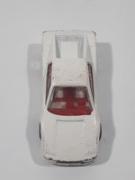 1987 Hot Wheels Ferrari Testarossa White Die Cast Toy Car Vehicle - Ultra Hots