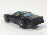 Rare Vintage 1982 Hot Wheels Hot Ones Hot Bird Black Yellow Die Cast Toy Car Vehicle - Gold Wheels