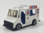 Vintage 1988 Hot Wheels Workhorses Good Humor Truck White Ice Cream Catering Food Truck Die Cast Toy Car Vehicle