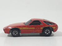 1982 Hot Wheels Porsche 928 P-928 Turbo Red Die Cast Toy Car Vehicle Made in Hong Kong