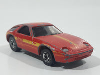 1982 Hot Wheels Porsche 928 P-928 Turbo Red Die Cast Toy Car Vehicle Made in Hong Kong