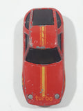 1982 Hot Wheels Porsche 928 P-928 Turbo Red Die Cast Toy Car Vehicle Made in Hong Kong