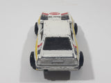 Vintage Majorette No. 221 Audi Quattro White 1/68 Scale Die Cast Toy Car Vehicle with Opening Doors