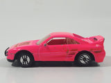 1994 Hot Wheels Parking Garage Set Toyota MR2 Hot Pink Die Cast Toy Car Vehicle