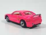 1994 Hot Wheels Parking Garage Set Toyota MR2 Hot Pink Die Cast Toy Car Vehicle