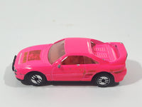 1994 Hot Wheels Parking Garage Set Toyota MR2 Hot Pink Die Cast Toy Car Vehicle