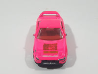 1994 Hot Wheels Parking Garage Set Toyota MR2 Hot Pink Die Cast Toy Car Vehicle