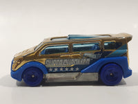 2019 Hot Wheels Super Chromes Speedbox Van Gold Chrome Die Cast Toy Car Vehicle