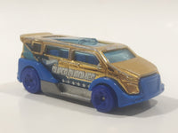 2019 Hot Wheels Super Chromes Speedbox Van Gold Chrome Die Cast Toy Car Vehicle