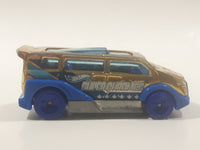 2019 Hot Wheels Super Chromes Speedbox Van Gold Chrome Die Cast Toy Car Vehicle