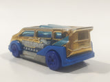 2019 Hot Wheels Super Chromes Speedbox Van Gold Chrome Die Cast Toy Car Vehicle