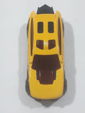 2014 Hot Wheels City Rescue HW Pursuit Yellow Die Cast Fire Rescue Toy Car Vehicle