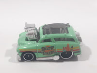 2020 Hot Wheels Tooned Surf 'N Turf Light Green Die Cast Toy Car Vehicle