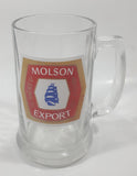 Vintage Molson Export Ale Beer Biere 5 1/2" Tall Glass Mug