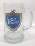 Vintage Old Vienna Lager Beer Biere 5 1/2" Tall Glass Mug