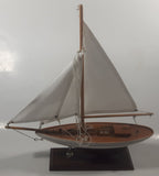 Sail Boat 12" Long Wood Ship Model