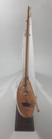 Sail Boat 12" Long Wood Ship Model