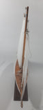 Sail Boat 12" Long Wood Ship Model