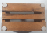 Vintage 1981 North Columbia Trading Company Molson Canadian Six Pack Wood Carrying Crate