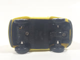 Disney Pixar Cars Fiat 500 Luigi Yellow Plastic Die Cast Toy Car Vehicle