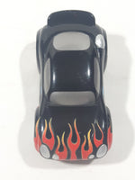 2009 Spin Master #33 Black with Flames Die Cast Toy Car Vehicle