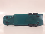 ERTL Farm Country Livestock Trailer Teal Green Die Cast Toy Car Vehicle with Opening Rear Gate