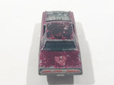 Vintage 1968 Hot Wheels Sweet Sixteen Custom T-Bird Spectraflame Magenta Pink with Black Roof Die Cast Toy Car Vehicle