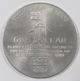 Vintage 1971 May 20th June 7th Centennial Year 72nd Annual British Columbia Festival Of Sports One Dollar Metal Coin