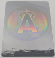 1991 Upper Deck MLB Baseball California Angels Team Logo Hologram Sticker Trading Card