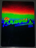 1991 Upper Deck MLB Baseball Atlanta Braves Team Logo Hologram Sticker Trading Card