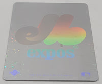 1991 Upper Deck MLB Baseball Montreal Expos Team Logo Hologram Sticker Trading Card