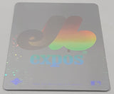 1991 Upper Deck MLB Baseball Montreal Expos Team Logo Hologram Sticker Trading Card