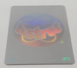 1991 Upper Deck MLB Baseball Houston Astros Team Logo Hologram Sticker Trading Card