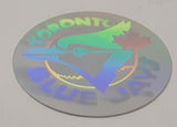 1989 Upper Deck MLB Baseball Toronto Blue Jays Team Logo Hologram Sticker Trading Card