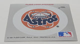 1991 Fleer MLB Baseball Houston Astros Team Logo Sticker Trading Card