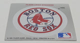 1991 Fleer MLB Baseball Boston Red Sox Team Logo Sticker Trading Card